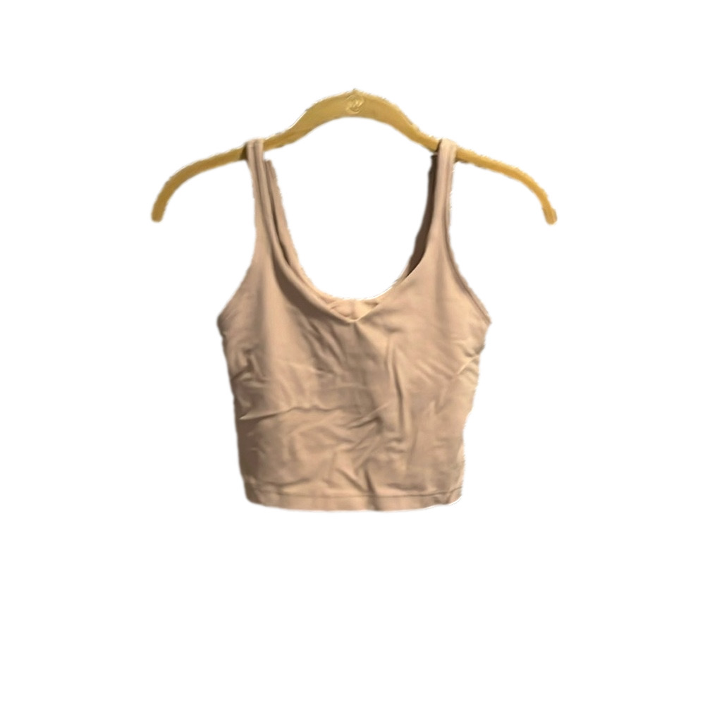 Lulu Lemon Align Top Cream Sz 2 - Picture 1 of 6